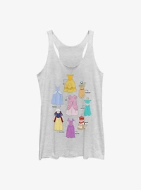 Disney Princesses Textbook Dresses Girls Tank