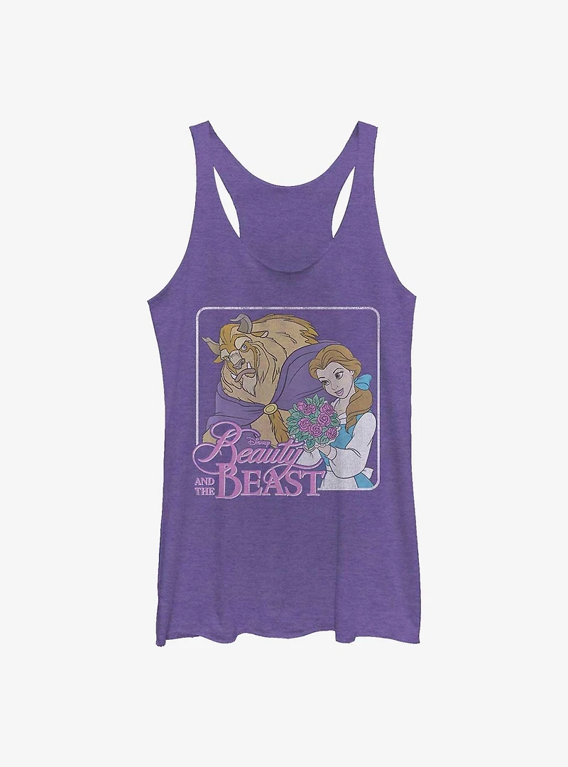 Disney Beauty and the Beast Belle And Beast Girls Tank