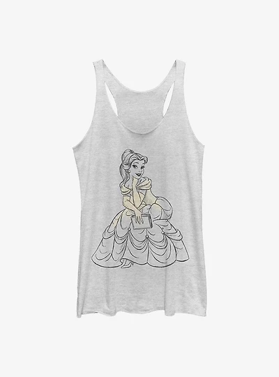 Disney Beauty and the Beast Sketchy Belle Girls Tank