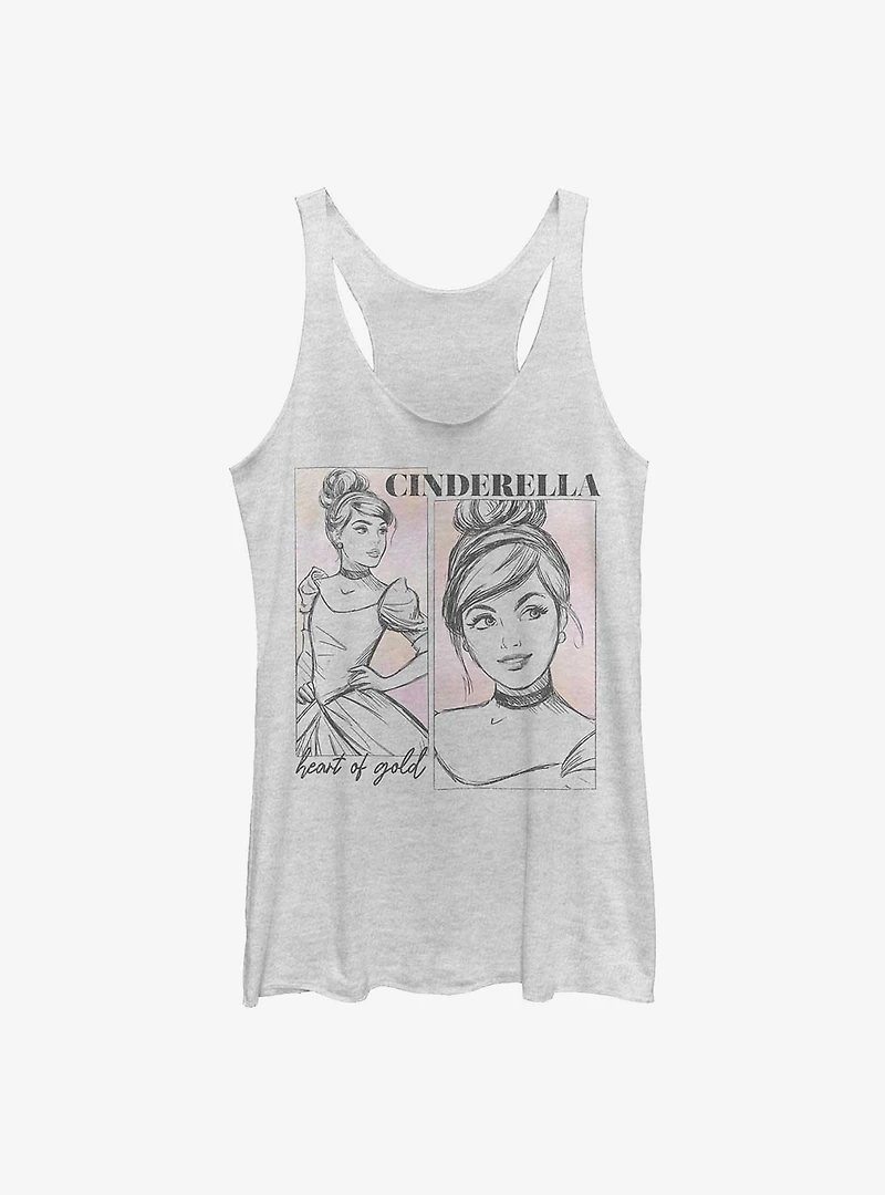Disney Cinderella Heart Of Gold Girls Tank