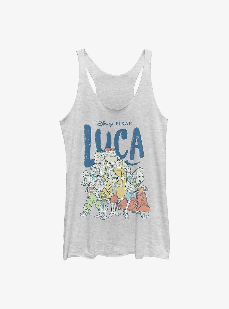 Disney Pixar Luca The Whole Family Girls Tank