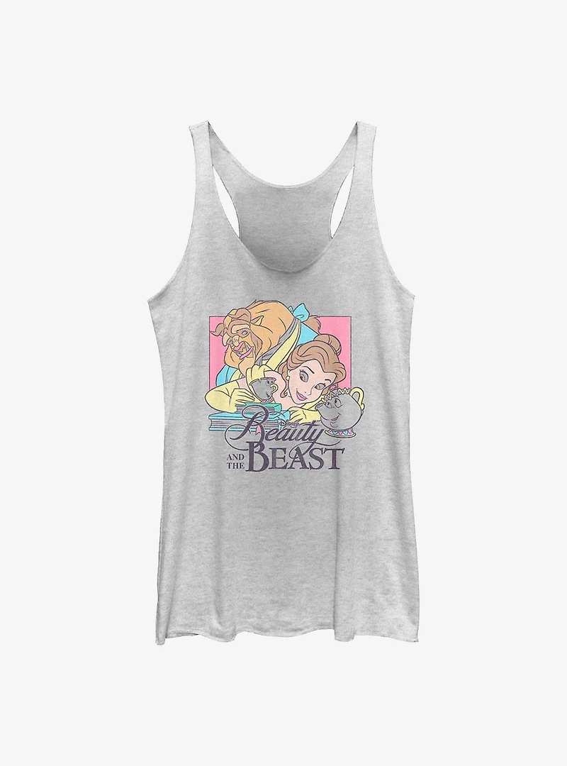 Disney Beauty and the Beast Belle Retro Girls Tank