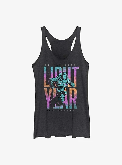 Disney Pixar Lightyear Buzz Running to Infinity and Beyond Girls Tank