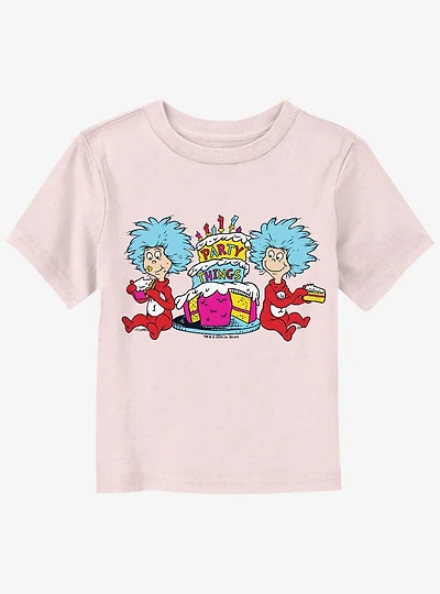 Dr. Seuss Birthday Cake Things Toddler T-Shirt