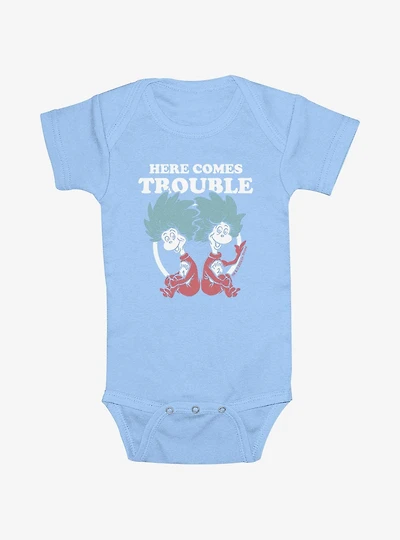 Dr. Seuss Thing Trouble Infant Bodysuit
