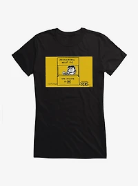 Peanuts Lucy Doctor Is In Girls T-Shirt