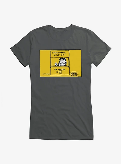 Peanuts Lucy Doctor Is Girls T-Shirt