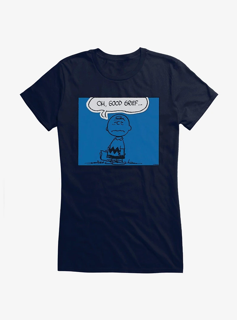 Peanuts Oh Good Grief Girls T-Shirt