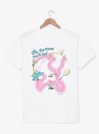 Dr. Seuss Journeying The Places You'Ll Go T-Shirt