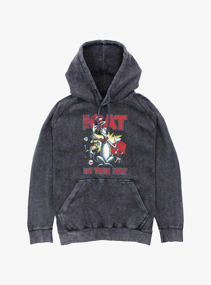 Dr. Seuss's Cat The Hat Cattitude Mineral Wash Hoodie