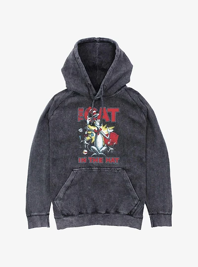 Dr. Seuss's Cat The Hat Cattitude Mineral Wash Hoodie