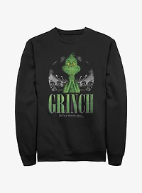Dr. Seuss The Grinch He'S A Mean One Sweatshirt