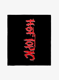 Hot Topic Logo Throw Blanket