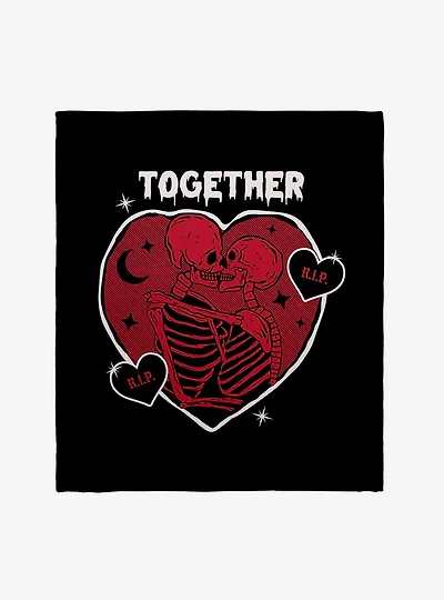 Together Forever Throw Blanket
