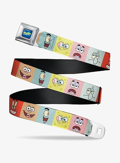 SpongeBob SquarePants And Friends Expressions Youth Seatbelt Belt