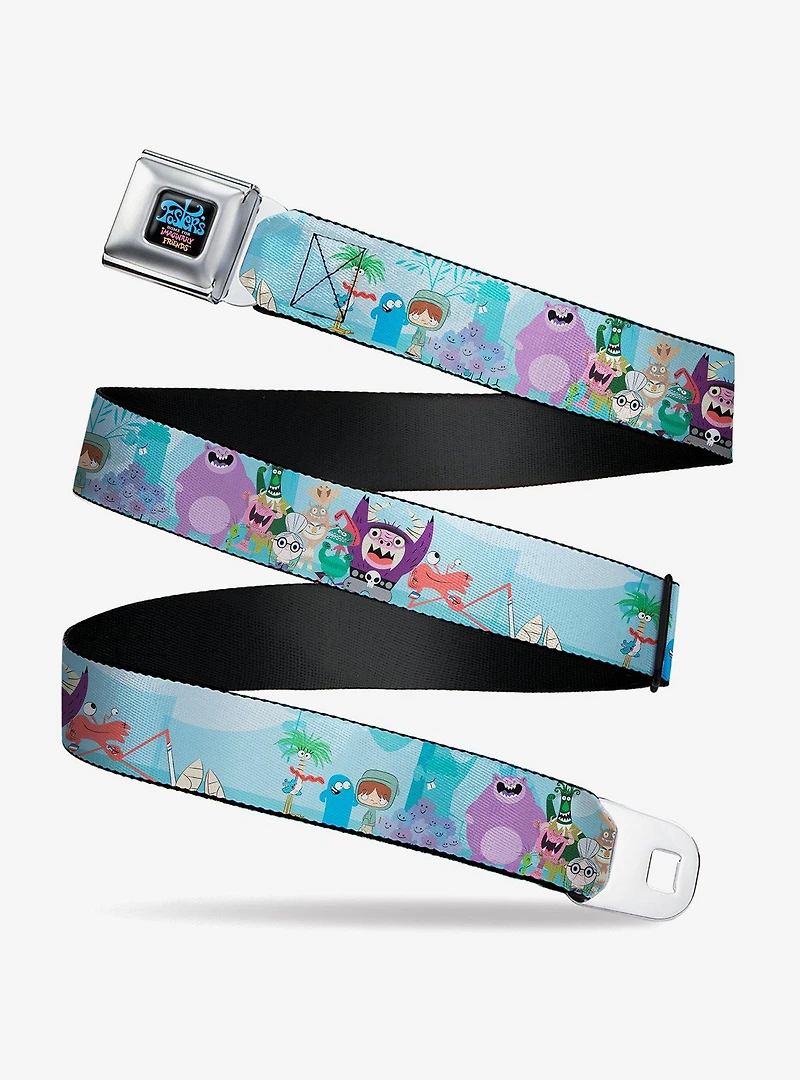 Foster's Home For Imaginary Friends Group Pose Youth Seatbelt Belt