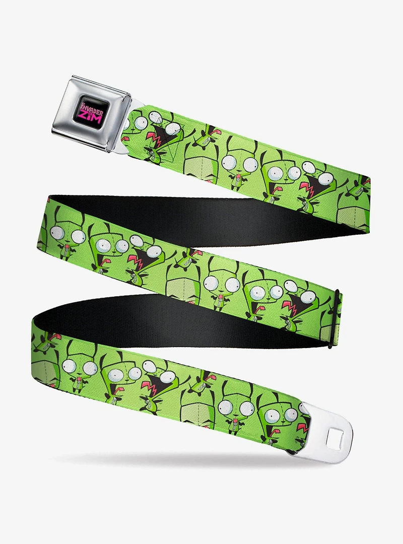 Invader Zim GIR Poses Scattered Youth Seatbelt Belt