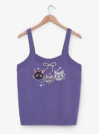 Pretty Guardian Sailor Moon Luna, Artemis, & Diana Women's Plus Knit Tank - BoxLunch Exclusive