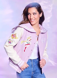 Pretty Guardian Sailor Moon Icons Women's Varsity Jacket - BoxLunch Exclusive