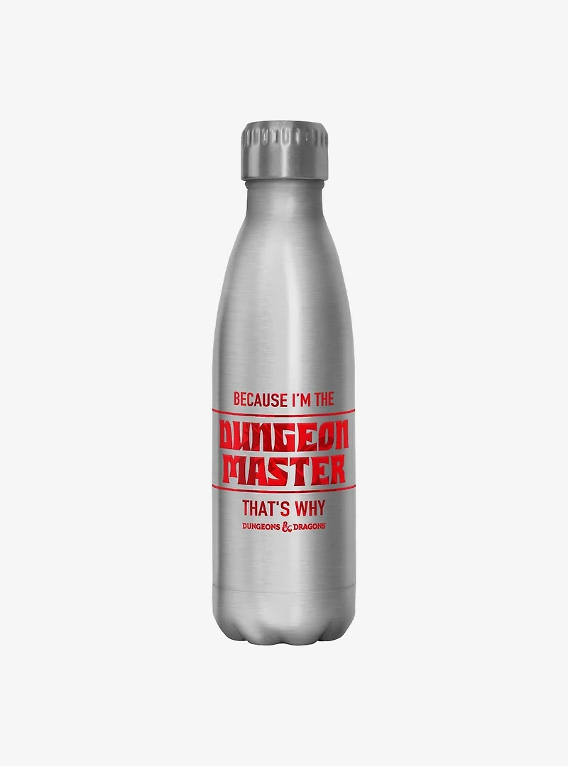 Dungeons & Dragons I'm The Dungeon Master Stainless Steel Water Bottle