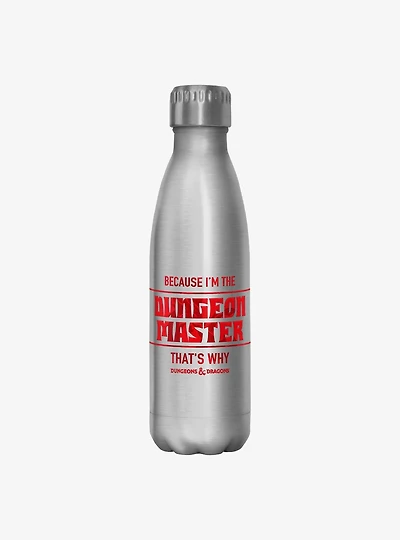 Dungeons & Dragons I'm The Dungeon Master Stainless Steel Water Bottle