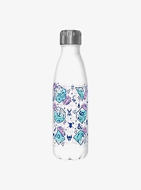 Dungeons & Dragons Floral Dice Stainless Steel Water Bottle