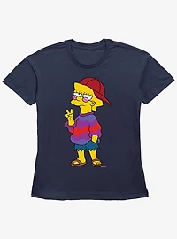 The Simpsons Cool Lisa Womens Straight Fit T-Shirt