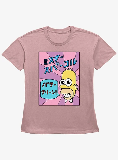 The Simpsons Mr. Sparkle Womens Straight Fit T-Shirt