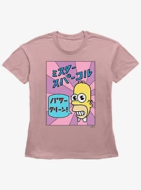 The Simpsons Mr. Sparkle Womens Straight Fit T-Shirt