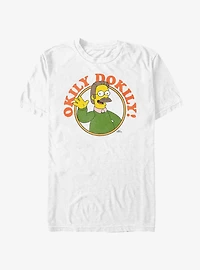 The Simpsons Okily Dokily Ned Flanders T-Shirt
