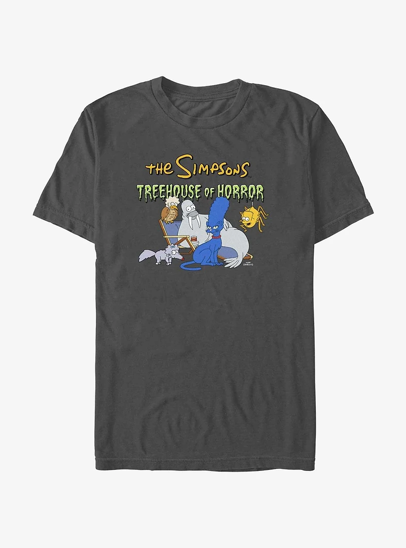 The Simpsons Treehouse Of Horror Animal Characters T-Shirt