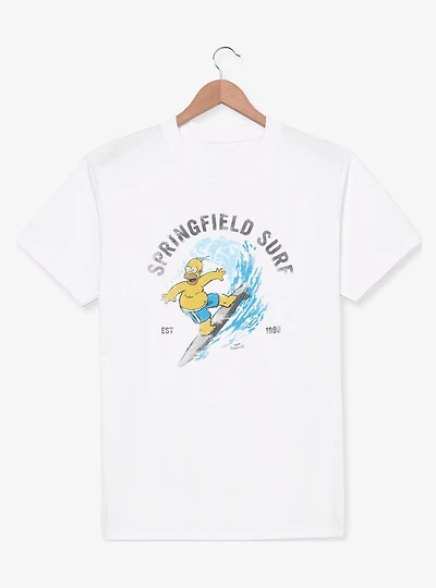 The Simpsons Springfield Surf T-Shirt