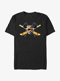The Simpsons Bart Kaleidoscope Ski T-Shirt