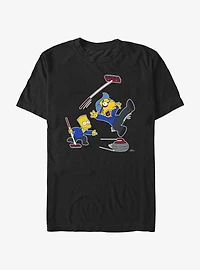 The Simpsons Curling Fail T-Shirt