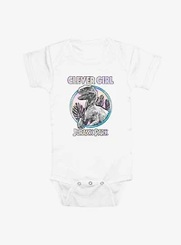 Jurassic Park Clever Girl Infant Bodysuit
