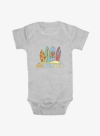 Disney Mickey Mouse Surf Boards Infant Bodysuit