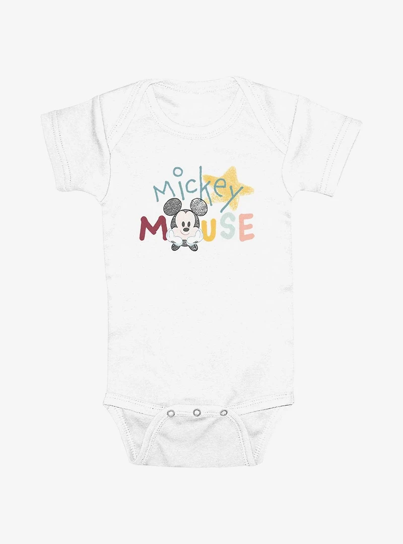 Disney Mickey Mouse Star Infant Bodysuit
