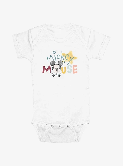 Disney Mickey Mouse Star Infant Bodysuit