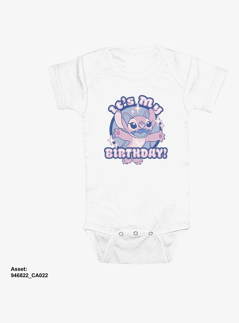 Disney Lilo & Stitch Angel Birthday Infant Bodysuit