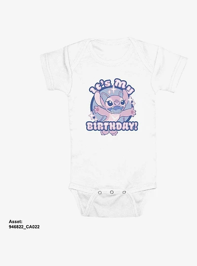 Disney Lilo & Stitch Angel Birthday Infant Bodysuit