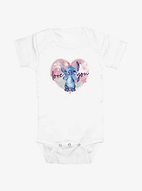 Disney Lilo & Stitch Love You Infant Bodysuit
