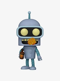 Funko Pop! Animation Futurama Bender Glow-in-the-Dark Vinyl Figure