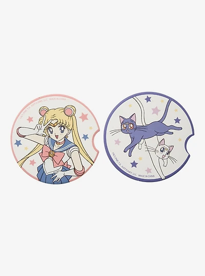 Sailor Moon Luna Car Coasters