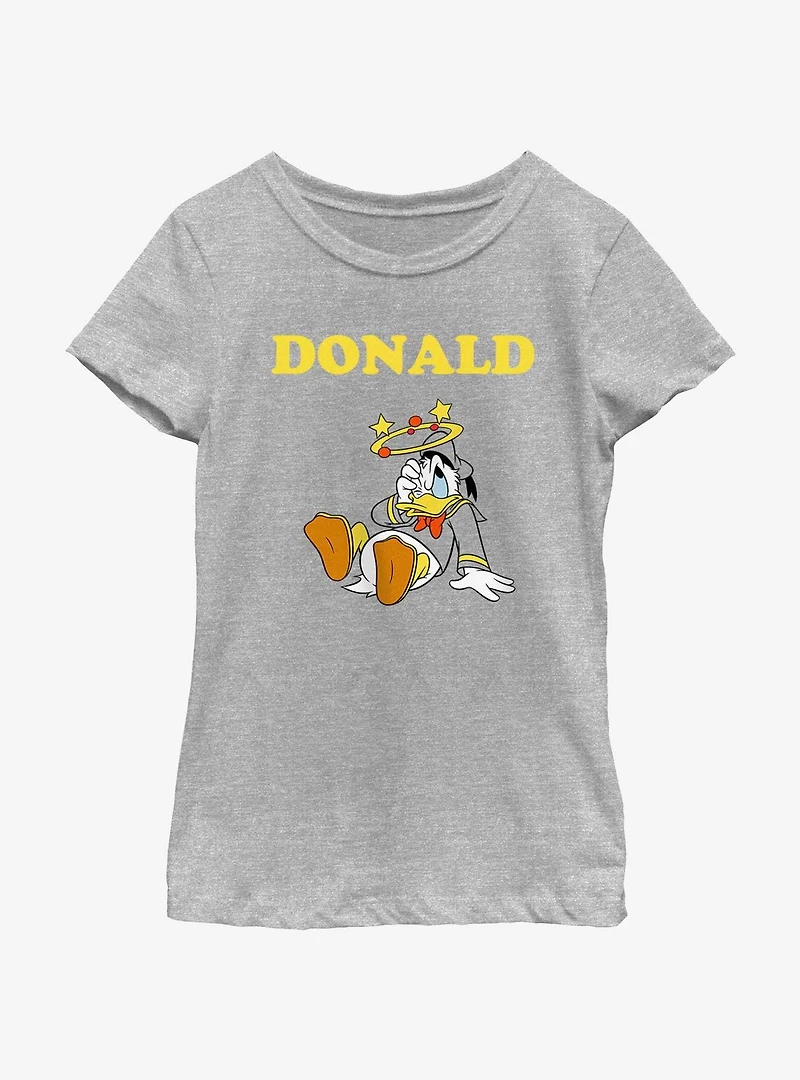 Disney Donald Duck Dizzy Stars Youth Girls T-Shirt