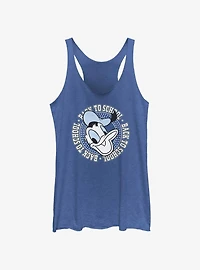 Disney Donald Duck Back To School Womens Tank Top
