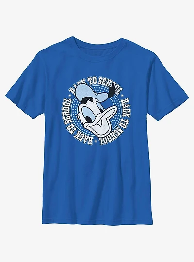 Disney Donald Duck Back To School Youth T-Shirt