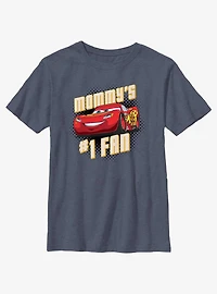 Disney Pixar Cars Mom's Number 1 Fan Youth T-Shirt