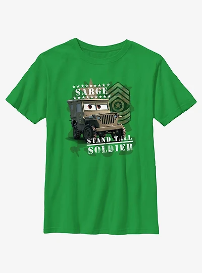 Disney Pixar Cars Stand Tall Soldier Youth T-Shirt
