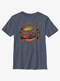Disney Pixar Cars McQueen Badge Youth T-Shirt