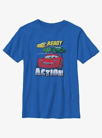Disney Pixar Cars Action Vehicles Youth T-Shirt